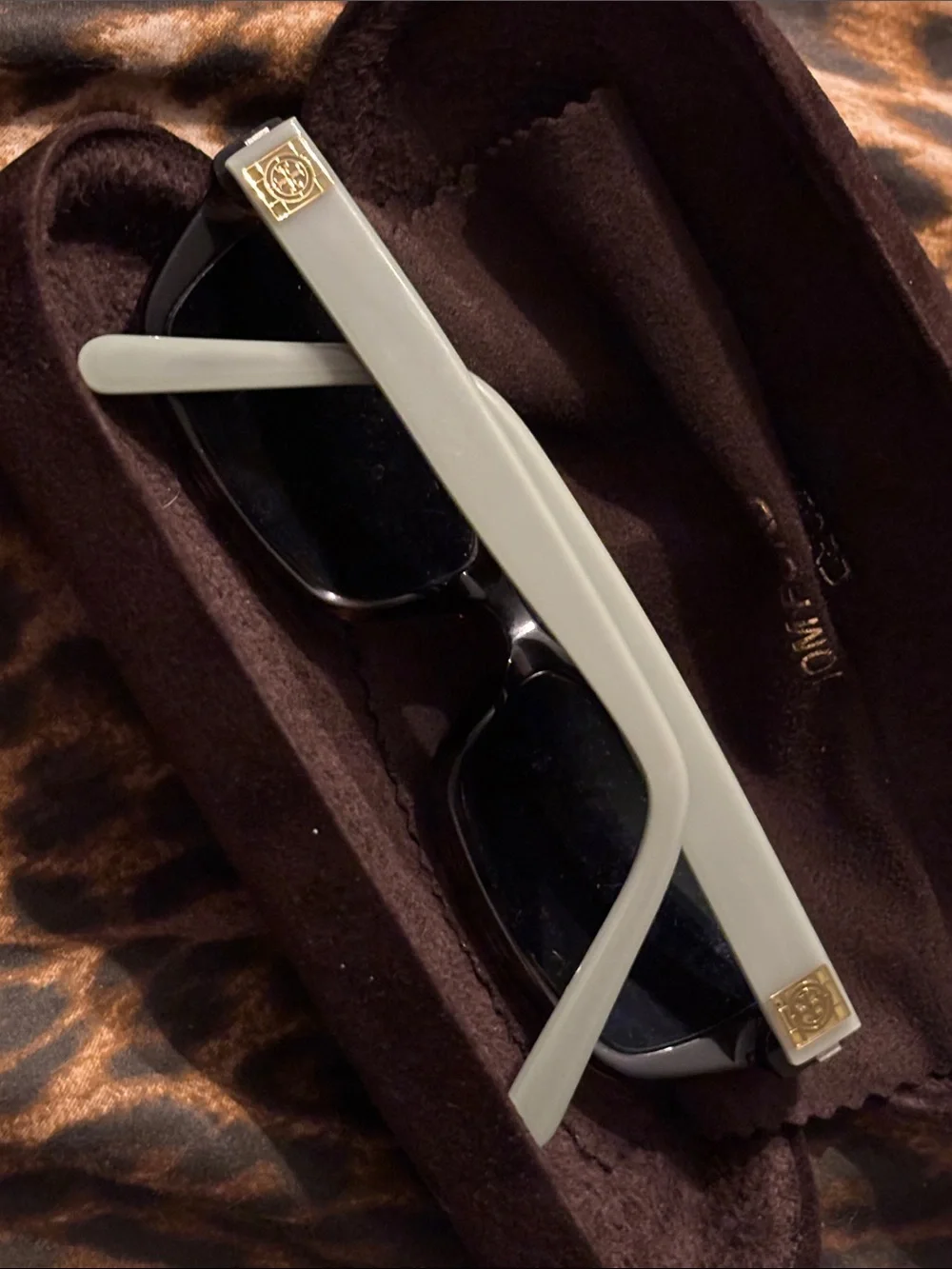 Tory Burch Mint Green Sunglass Temples
